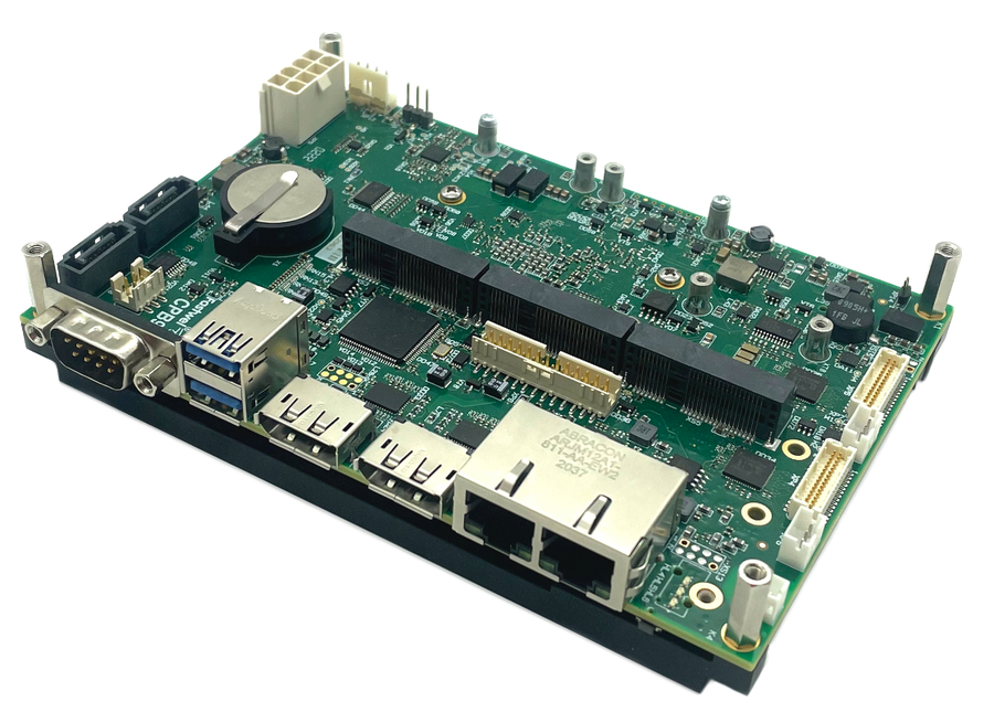 CPB910 Processor Module - 3.5" Form Factor Computing Unit Based on AMD Ryzen Embedded Processor (V1000 or R1000)
