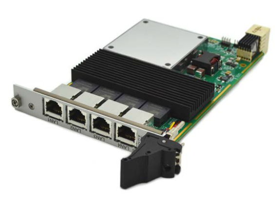 NIM552  3U CompactPCI Serial 4 x Gigabit Ethernet Interface Module
