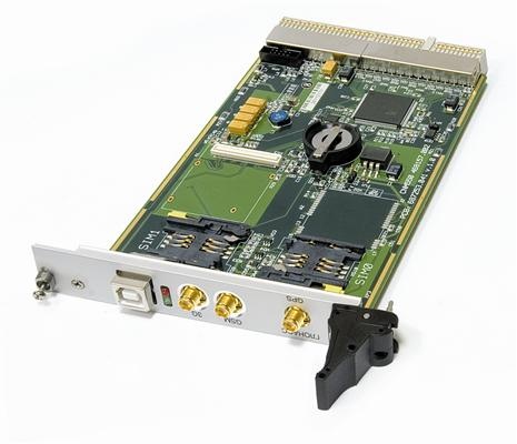 CNM550 3U CompactPCI GSM/UMTS Wireless Communication and GPS/GLONASS Positioning Module